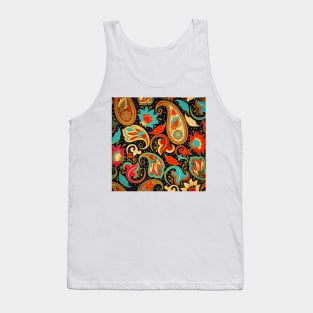 Indian Seamless Pattern Tank Top